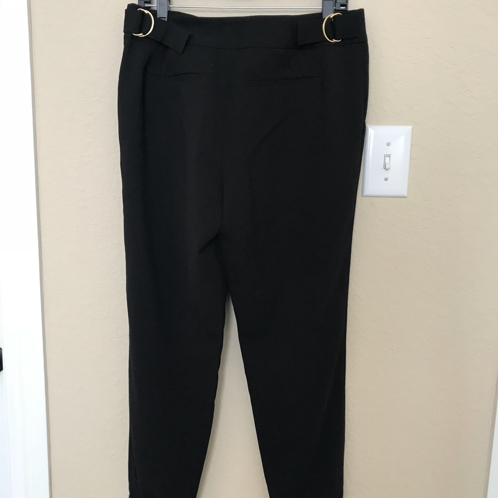 NWT Black with gold hardware Express pants